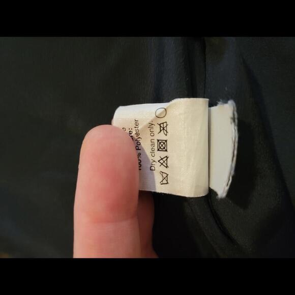 J CREW size 2 navy blue & white dots silk sleeveless blouse - Picture 6 of 6